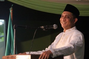 H. Muhammad Adnan dalam sebuah acara PWNU Jateng belum lama ini