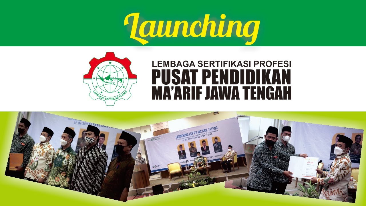 Launching LSP P2 Ma'arif Jateng